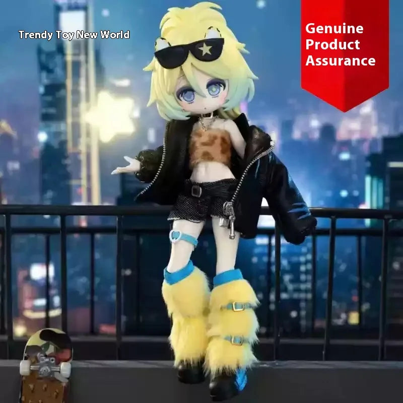 Crazy Pretty BJD Blind Box – Mini Boneca Articulada para Desktop Decor