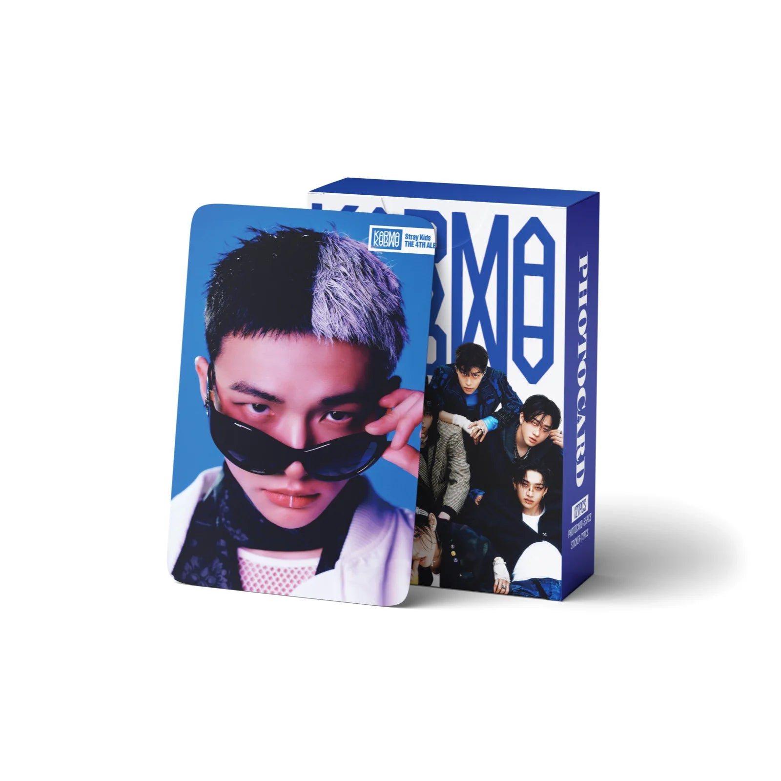 127pcs New Album KARMA HOP Photo Card Photocards Stickers Kpop Merch Lomo Cards Set Fans Collection Cards Gift