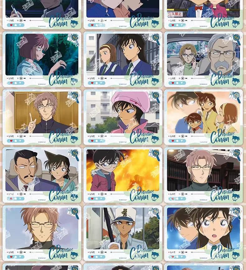 Card Colecionável Detective Conan – Série Exploration Tour  Edição Avançada