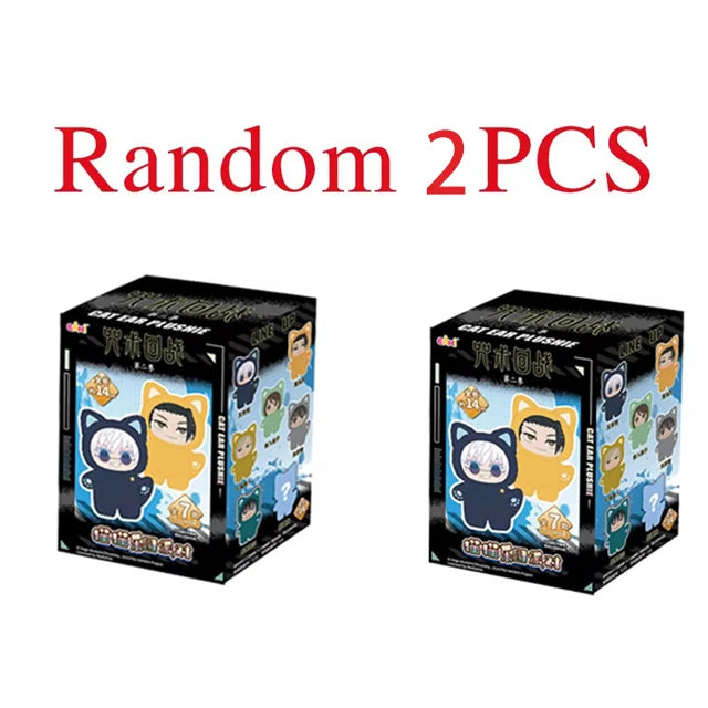 Eaki Jujutsu Kaisen S2 – Gojo Cat Park Party Plush Pendant  Coleção Anime