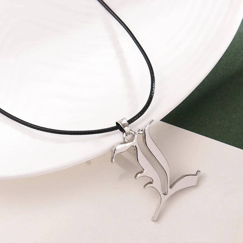 New Japanese Animation Simulation Boutique Feather Death Notebook DEATHNOTE Yagami Moon Ryuk Pendant Children's Surprise Toys