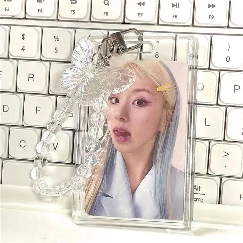 3 Inch K-Pop Idol Photo Protector Credit Id Bank Card Photo Display Holder Transparent Acrylic K-Pop Photocard Holder Sleeves