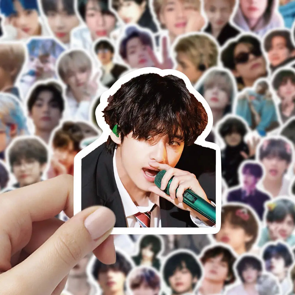 Kit 100 Adesivos K‑pop ENHYPEN – Jungwon, Heeseung, Jay, Jake, Ni‑Ki  Stickers à Prova d’Água