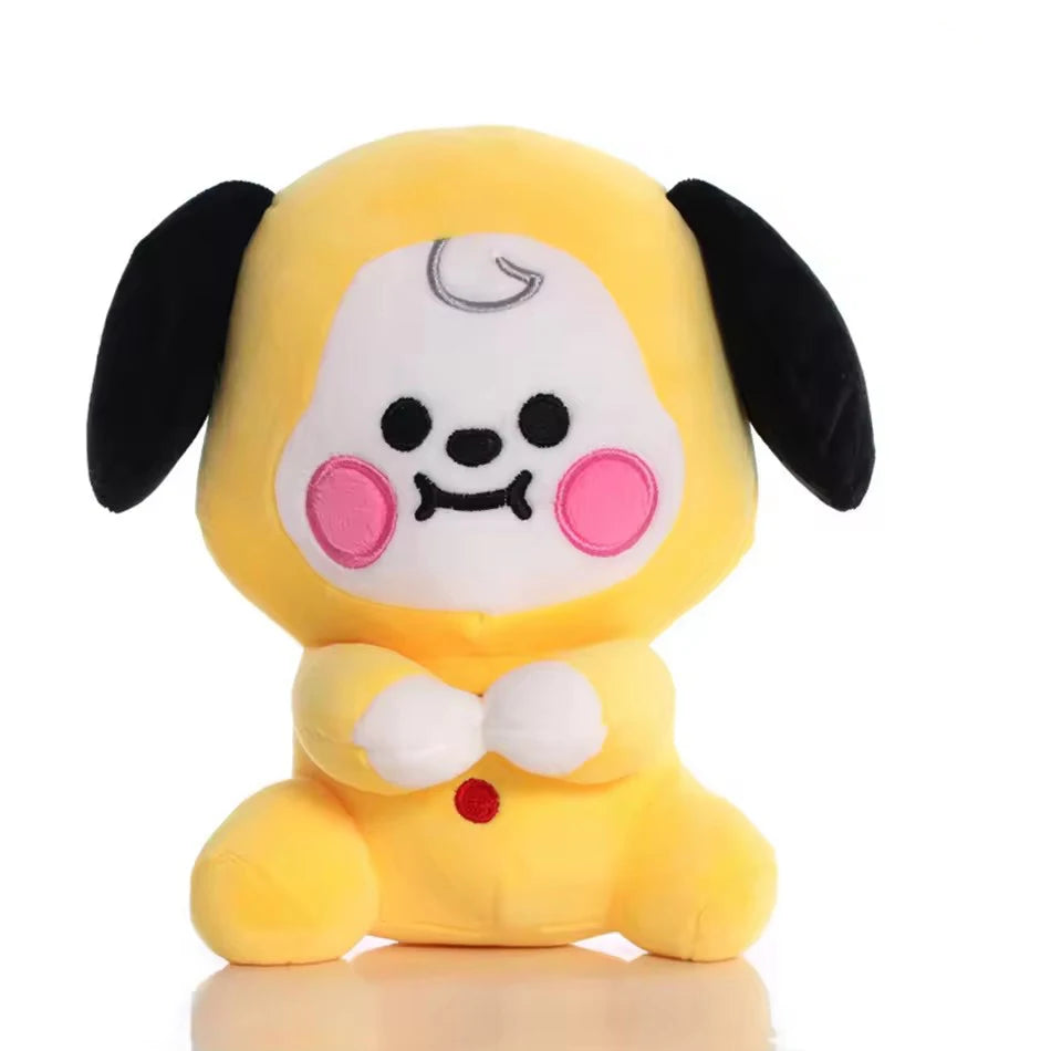 BT21 Cartoon Plush – Chaveiro/Pingente para Mochila, Celular e Escritório