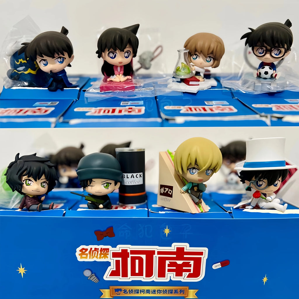 Blind Box Detective Conan – Mini Detective Series com Conan, Akai e Amuro Zero
