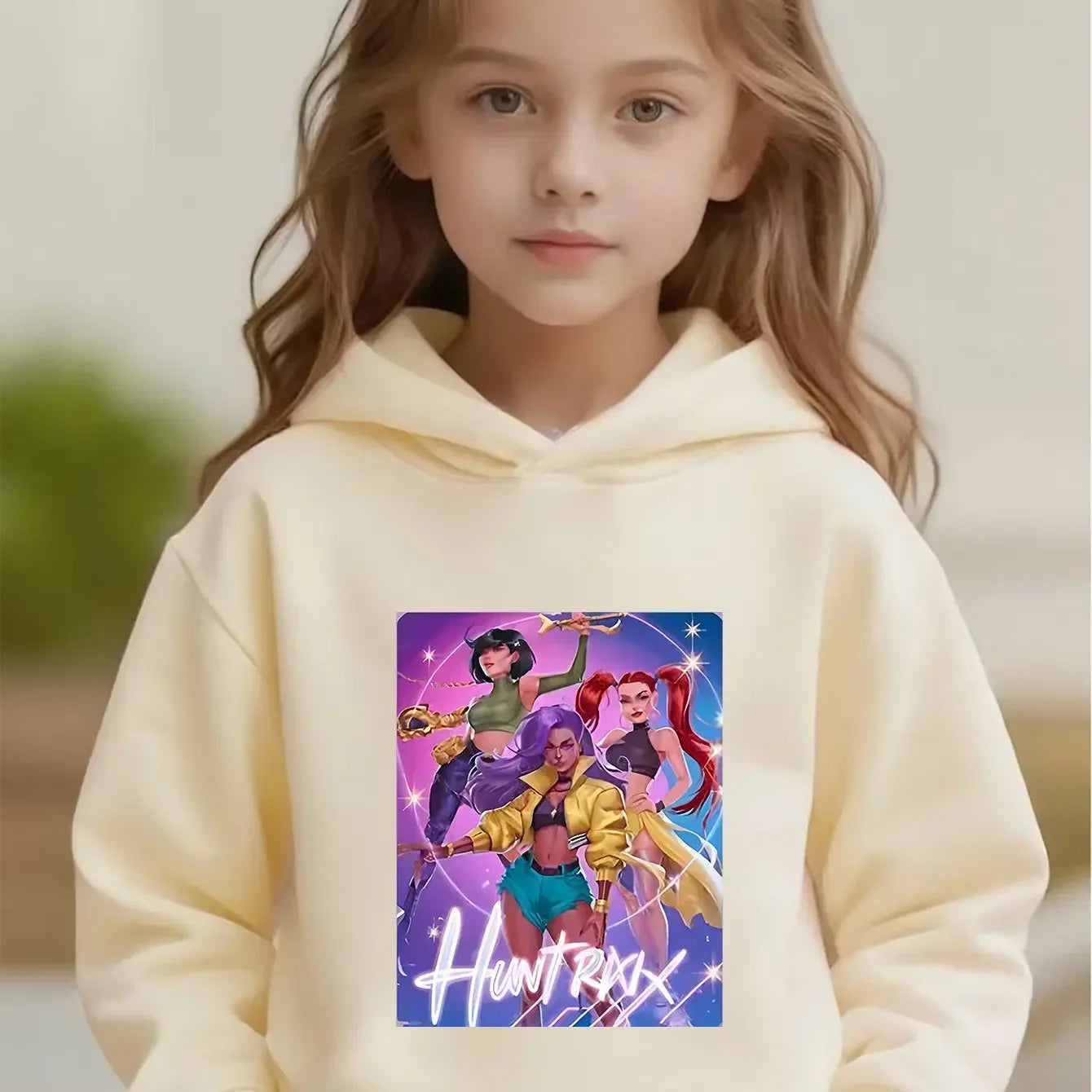 K-Pop Korean Group Logo Hoodie Sweatshirt - Pink Winter Warm Korean Pop ï¼ŒCute K-Drama Inspired Jacket 3+ Years