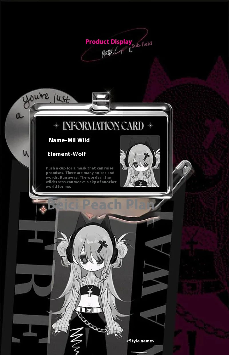 Crazy Pretty BJD Blind Box – Mini Boneca Articulada para Desktop Decor