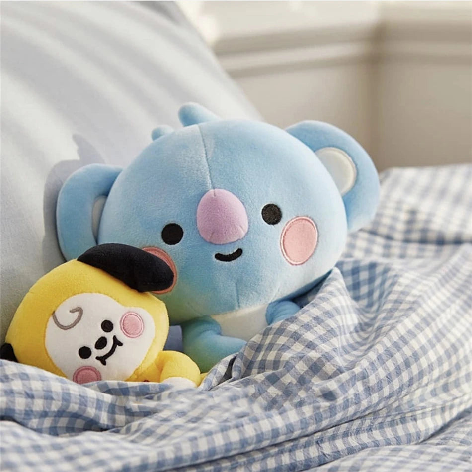 BT21 Cartoon Plush – Chaveiro/Pingente para Mochila, Celular e Escritório
