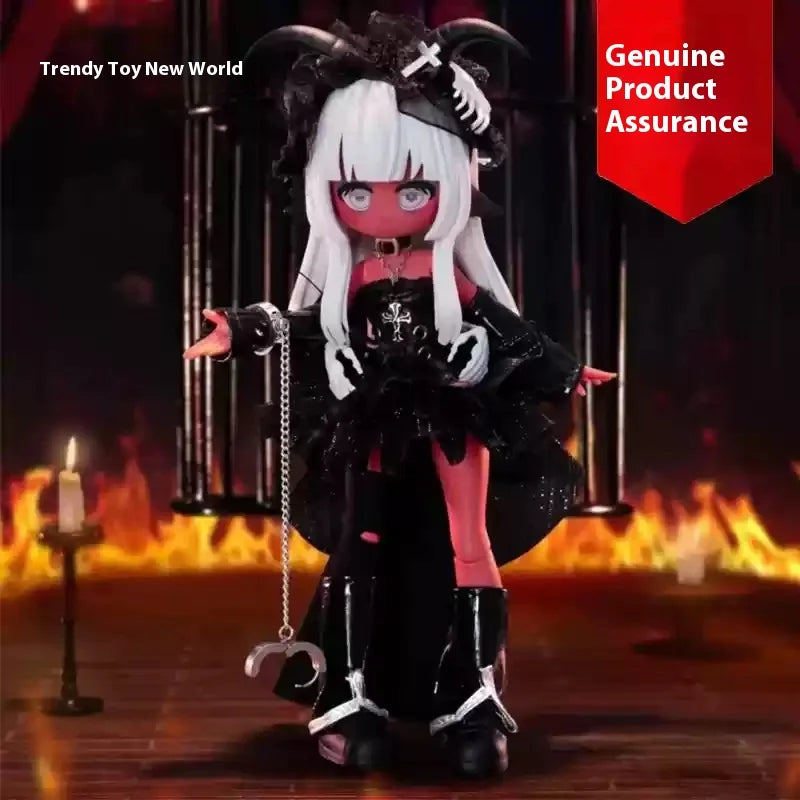 Crazy Pretty BJD Blind Box – Mini Boneca Articulada para Desktop Decor