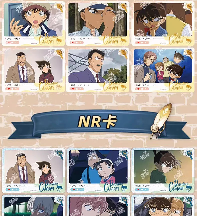 Card Colecionável Detective Conan – Série Exploration Tour  Edição Avançada