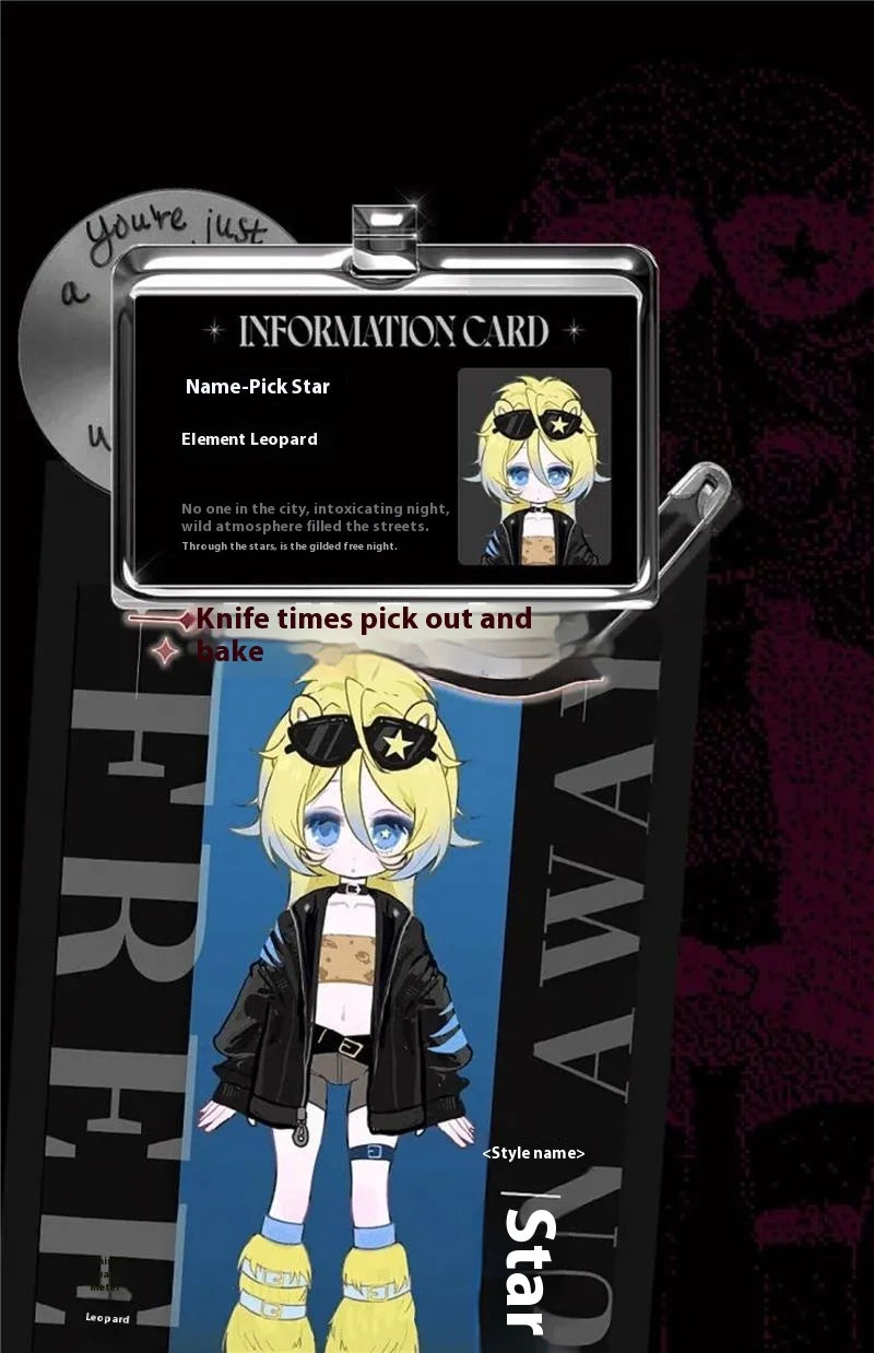 Crazy Pretty BJD Blind Box – Mini Boneca Articulada para Desktop Decor