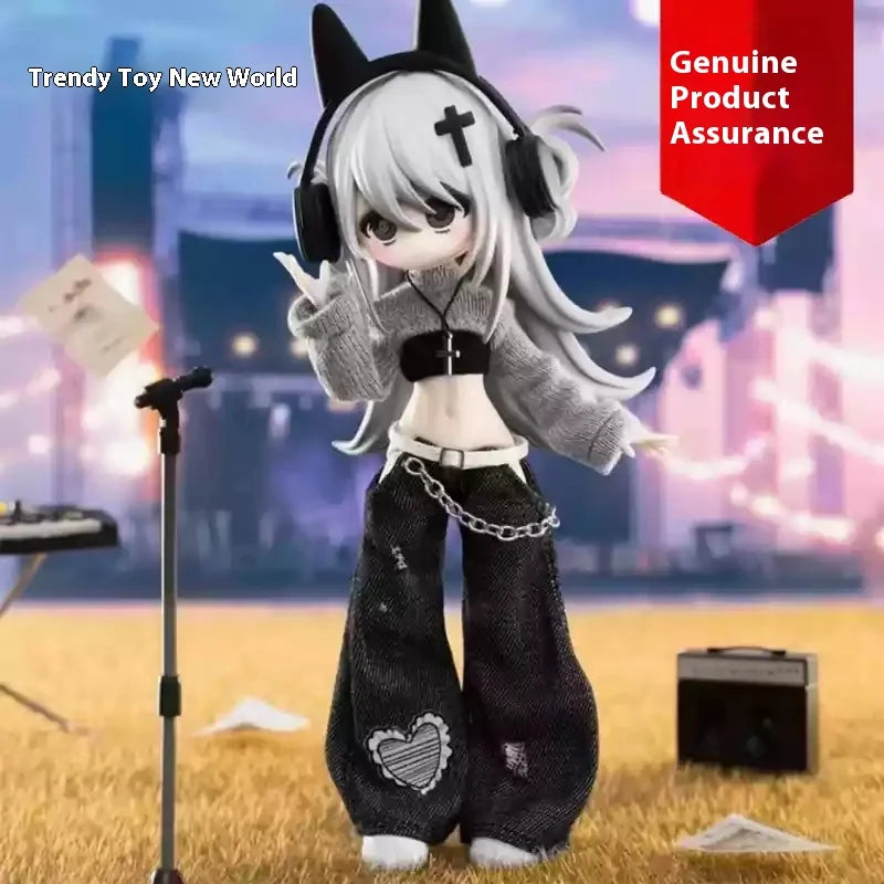 Crazy Pretty BJD Blind Box – Mini Boneca Articulada para Desktop Decor