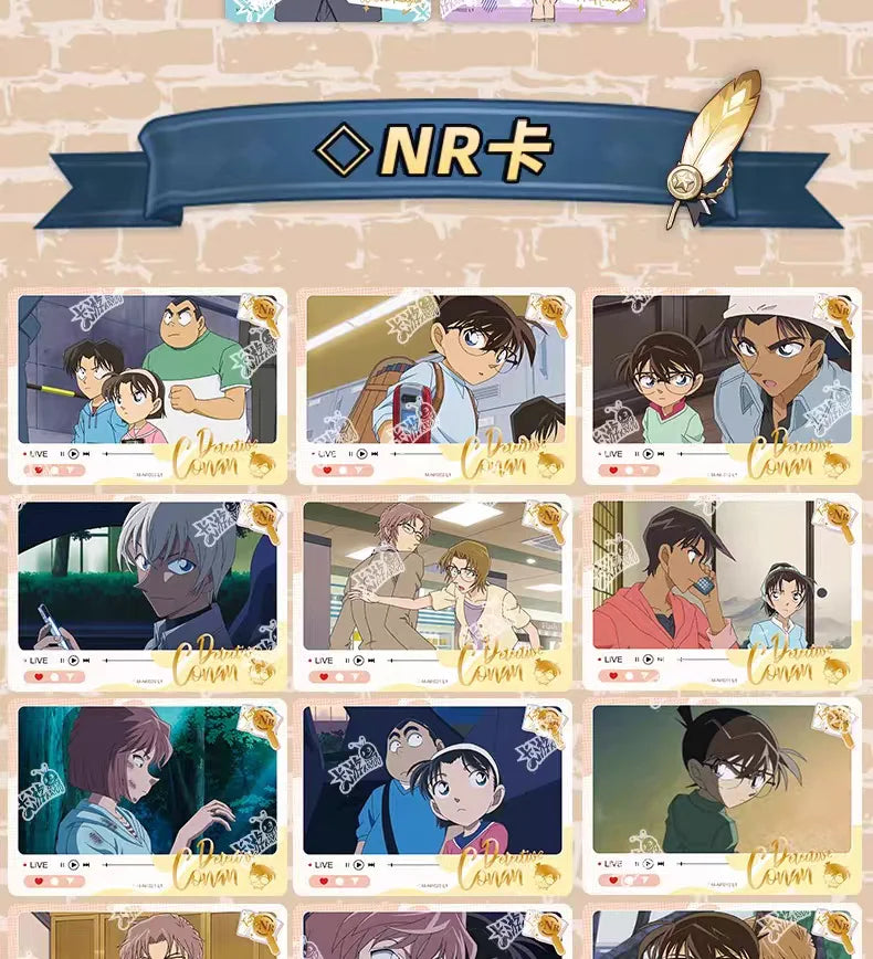 Card Colecionável Detective Conan – Série Exploration Tour  Edição Avançada