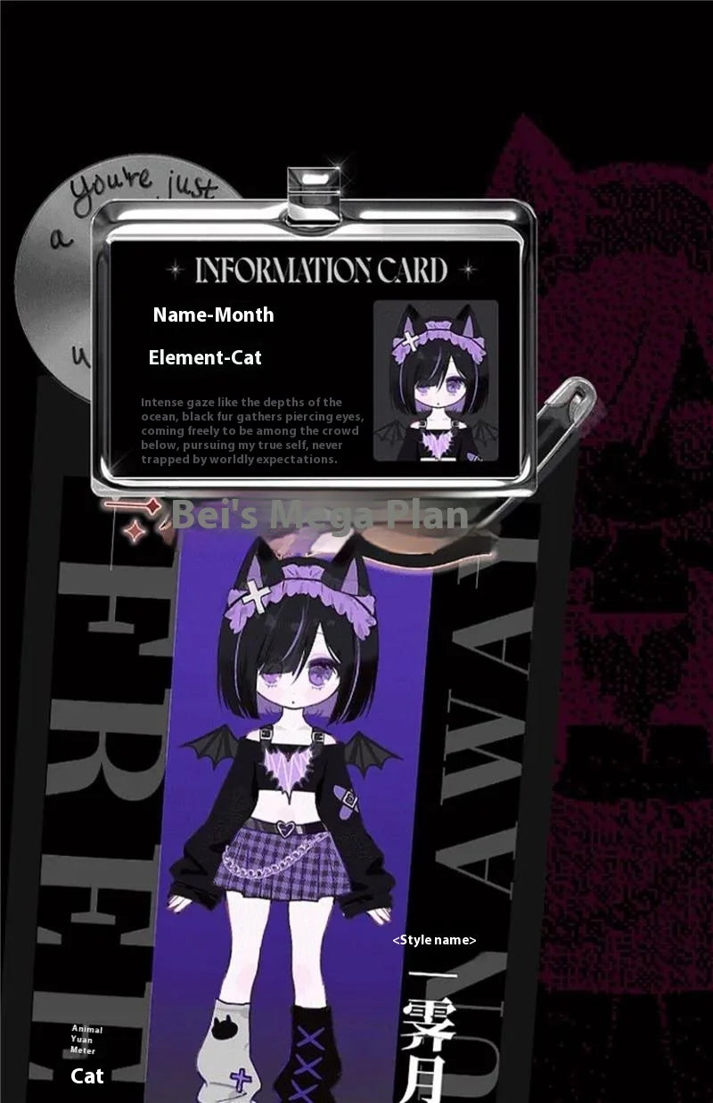 Crazy Pretty BJD Blind Box – Mini Boneca Articulada para Desktop Decor