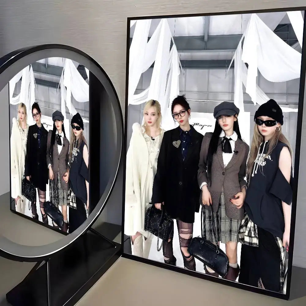 Korean pop music A-Aespa Poster art HD canvas advanced aesthetic Printing Paper Wall Art for Living Room Home Decor