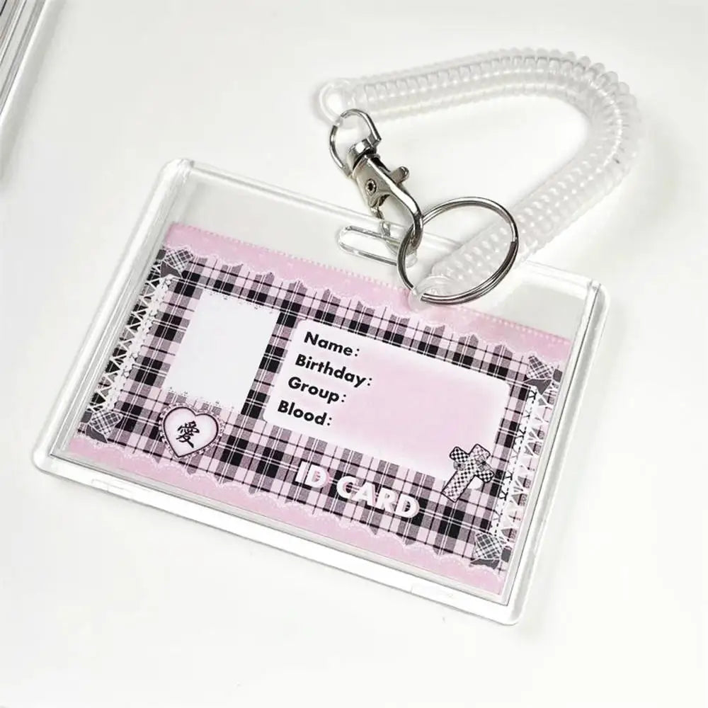3 Inch K-Pop Idol Photo Protector Credit Id Bank Card Photo Display Holder Transparent Acrylic K-Pop Photocard Holder Sleeves