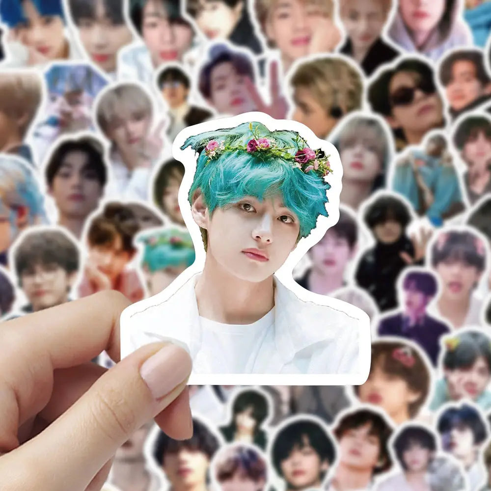 Kit 100 Adesivos K‑pop ENHYPEN – Jungwon, Heeseung, Jay, Jake, Ni‑Ki  Stickers à Prova d’Água