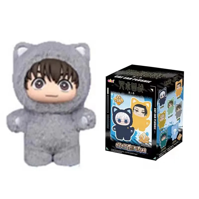 Eaki Jujutsu Kaisen S2 – Gojo Cat Park Party Plush Pendant  Coleção Anime