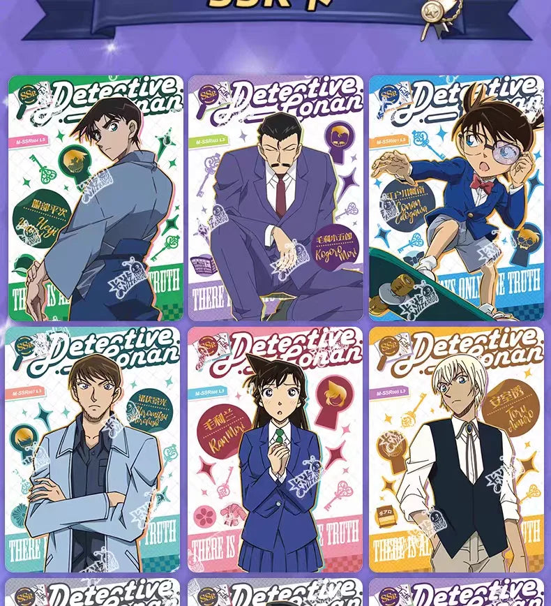 Card Colecionável Detective Conan – Série Exploration Tour  Edição Avançada