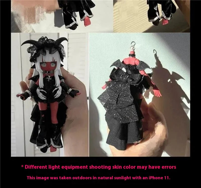 Crazy Pretty BJD Blind Box – Mini Boneca Articulada para Desktop Decor