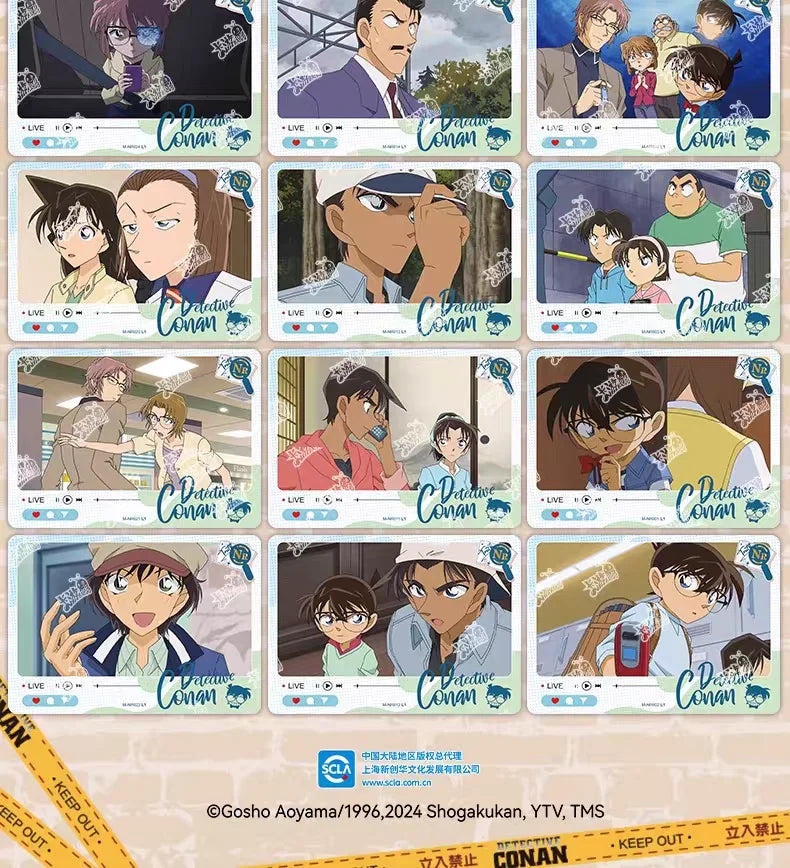 Card Colecionável Detective Conan – Série Exploration Tour  Edição Avançada