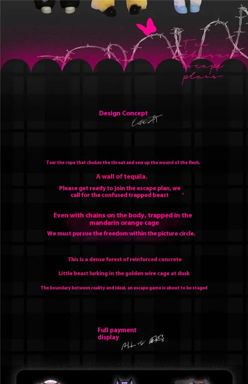 Crazy Pretty BJD Blind Box – Mini Boneca Articulada para Desktop Decor