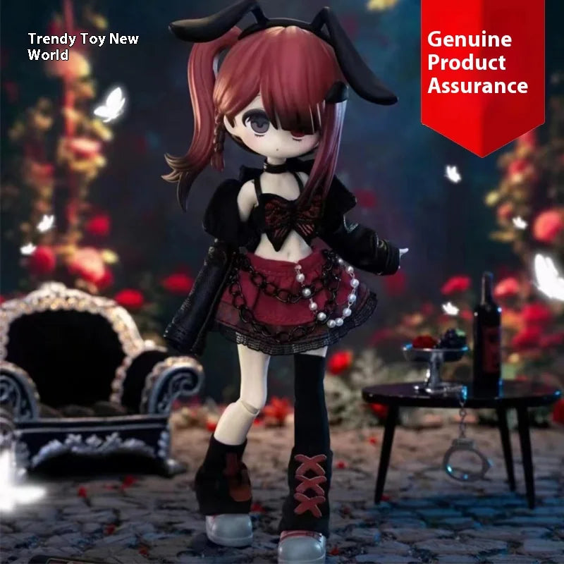 Crazy Pretty BJD Blind Box – Mini Boneca Articulada para Desktop Decor