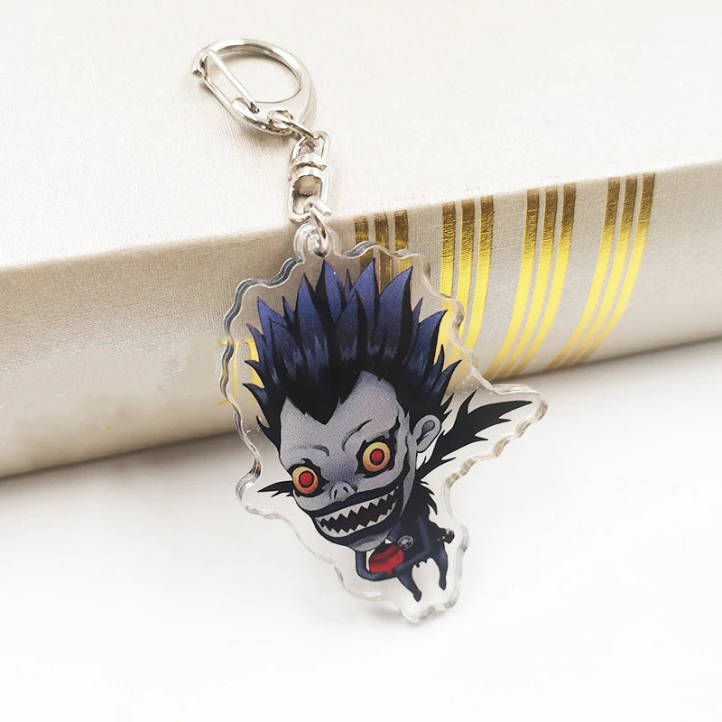 New Japanese Animation Simulation Boutique Feather Death Notebook DEATHNOTE Yagami Moon Ryuk Pendant Children's Surprise Toys