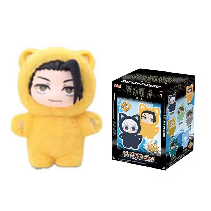 Eaki Jujutsu Kaisen S2 – Gojo Cat Park Party Plush Pendant  Coleção Anime