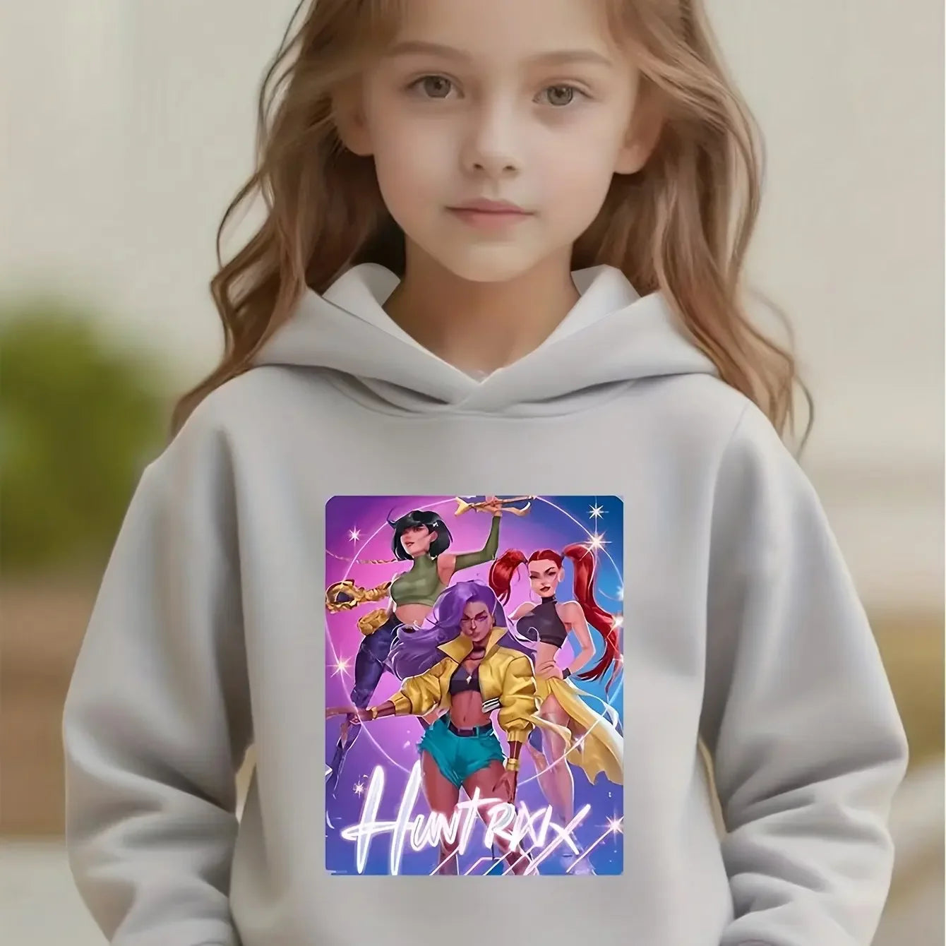 K-Pop Korean Group Logo Hoodie Sweatshirt - Pink Winter Warm Korean Pop ï¼ŒCute K-Drama Inspired Jacket 3+ Years