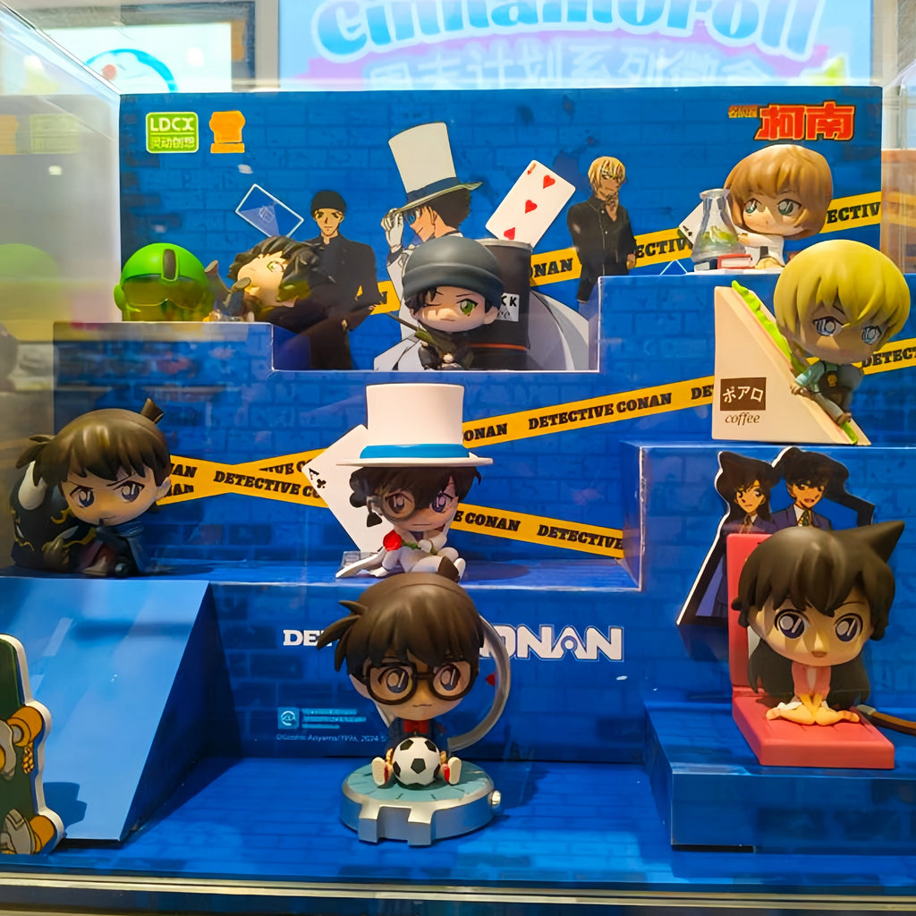 Blind Box Detective Conan – Mini Detective Series com Conan, Akai e Amuro Zero