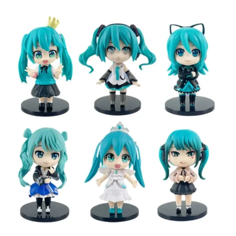 New Hatsune Miku Q Version Series Cinnamoroll Piapro First generation Generation Blind Box kid Toy Collection Gift Birthday Gift