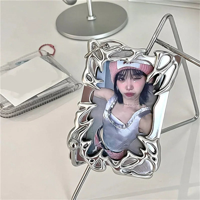 NEW Photocard Frame Photo Card Supplies Shaped Card Holder Small Card Holder Cool Kpop Card Packaging Supplies Idol Photo Frame