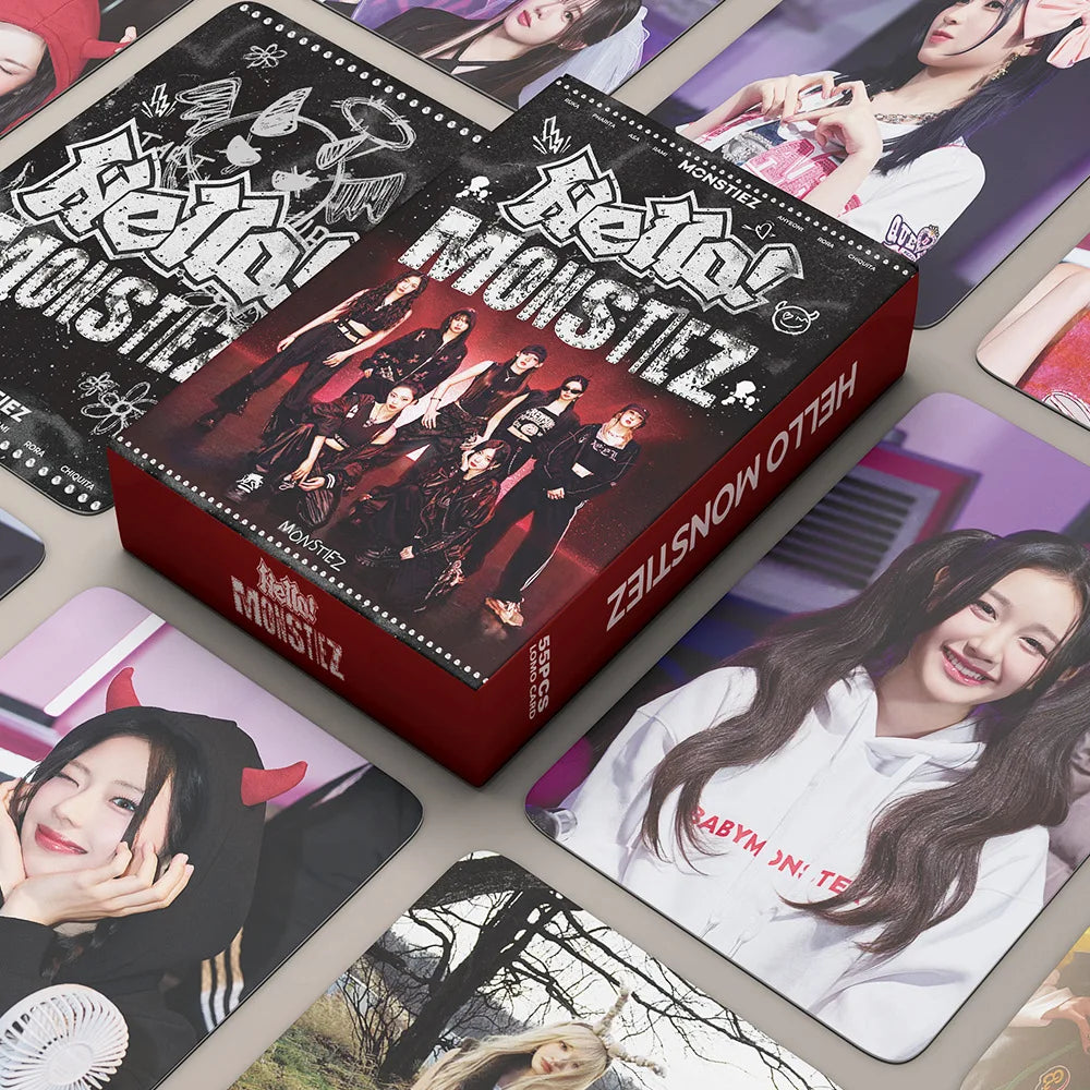 Kit 55 Cards K‑pop Girl Groups – Photocards, Postcards e LOMO para Coleção