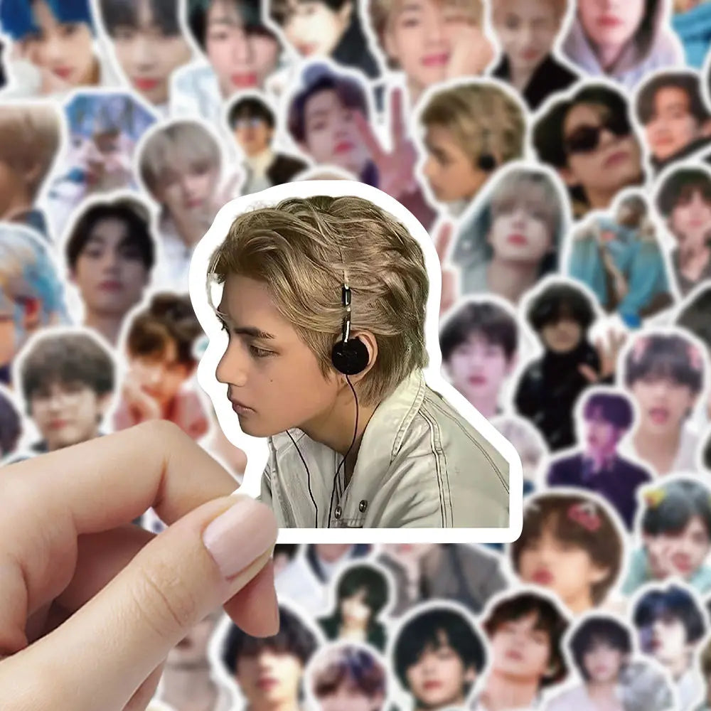 Kit 100 Adesivos K‑pop ENHYPEN – Jungwon, Heeseung, Jay, Jake, Ni‑Ki  Stickers à Prova d’Água