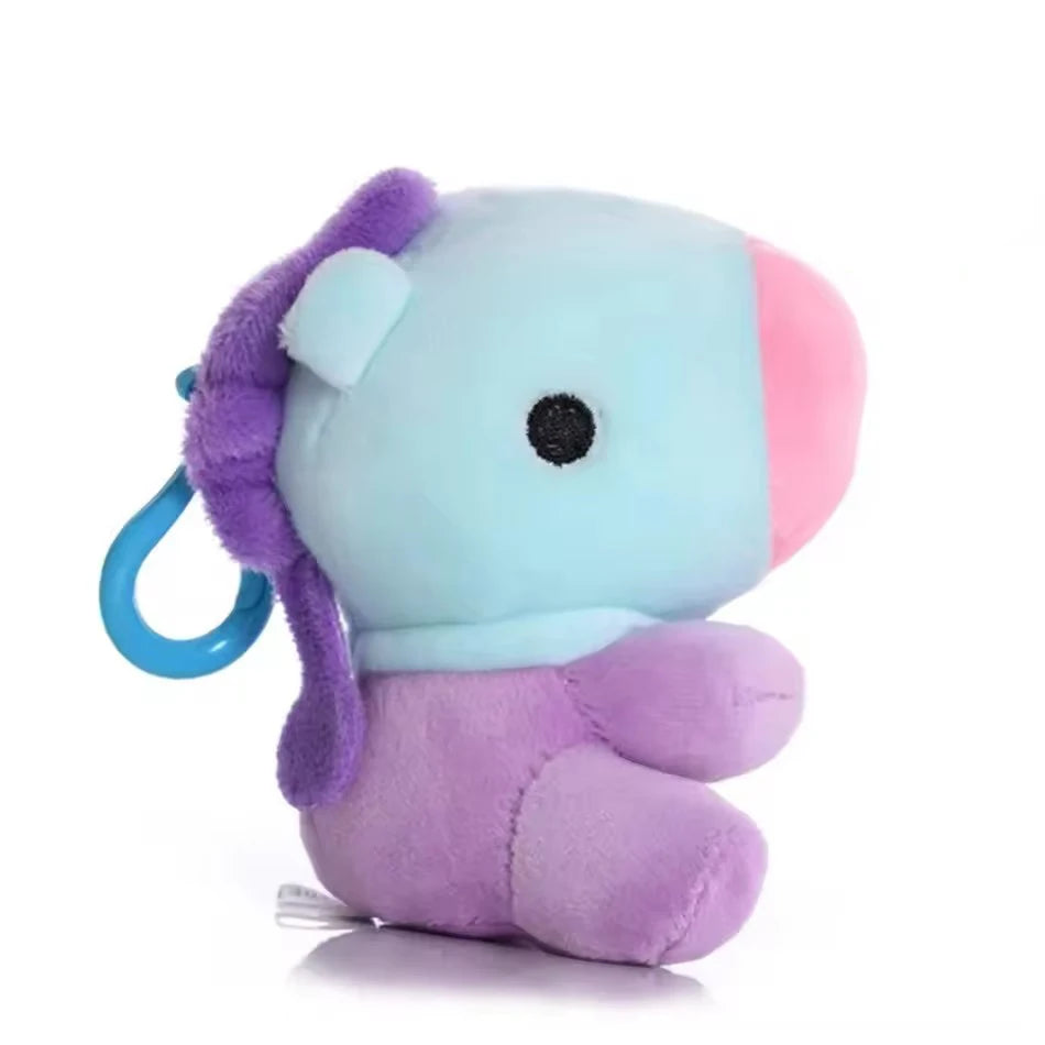 BT21 Cartoon Plush – Chaveiro/Pingente para Mochila, Celular e Escritório