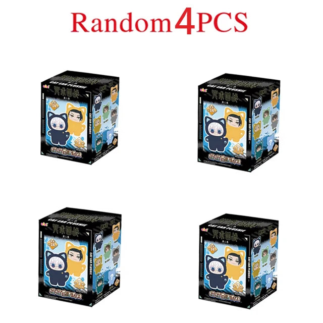 Eaki Jujutsu Kaisen S2 – Gojo Cat Park Party Plush Pendant  Coleção Anime