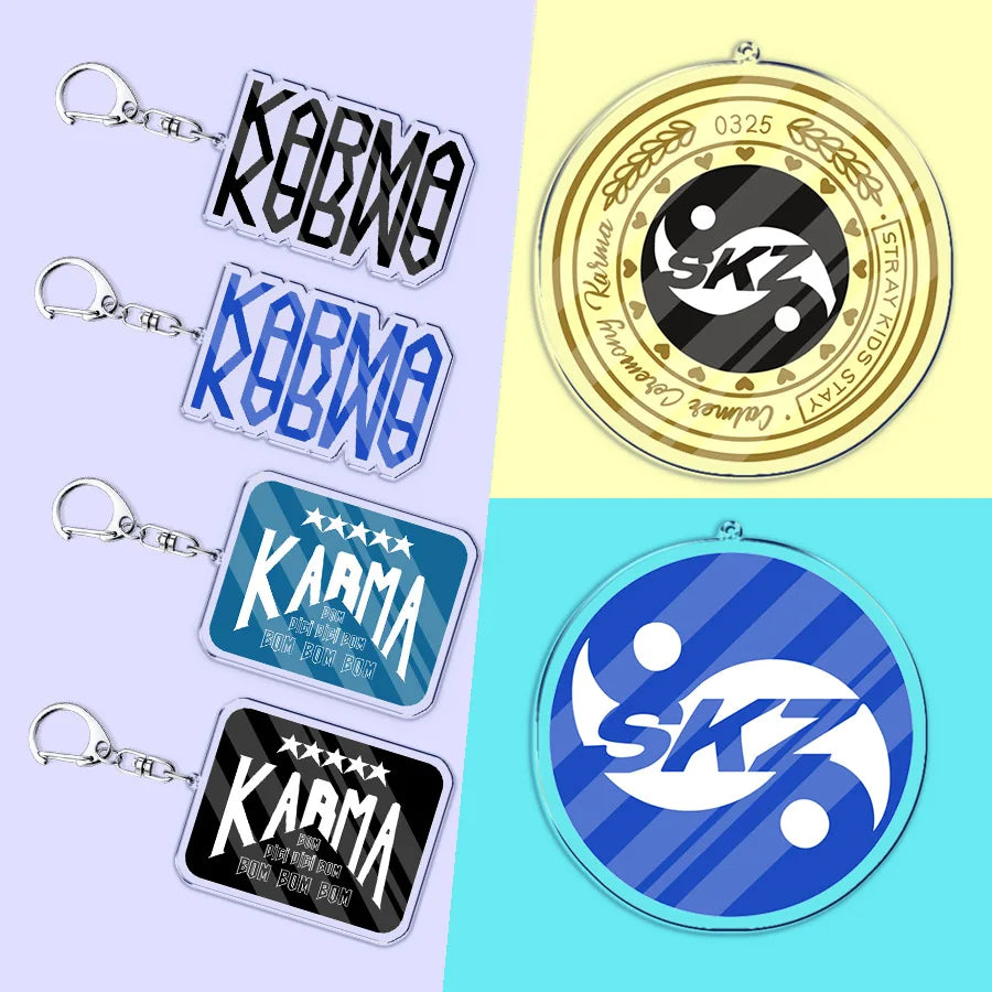 KPOP Keychain Accessories Bag Charms Game Keychains Keyrings Jewelry K-POP Fans Freinds Gift