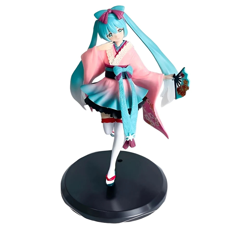 Animation Anime Beautiful Girl Hatsune Miku Handmade Devil Hatsune Miku Cat Ear Hatsune Miku Cute Handmade PVC Model Decorations