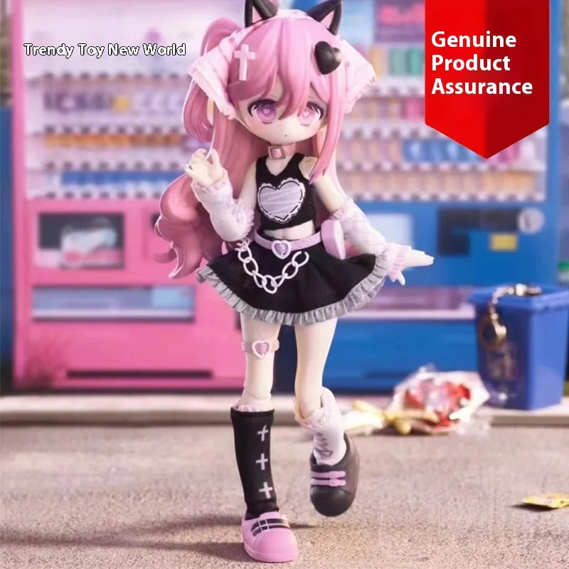 Crazy Pretty BJD Blind Box – Mini Boneca Articulada para Desktop Decor