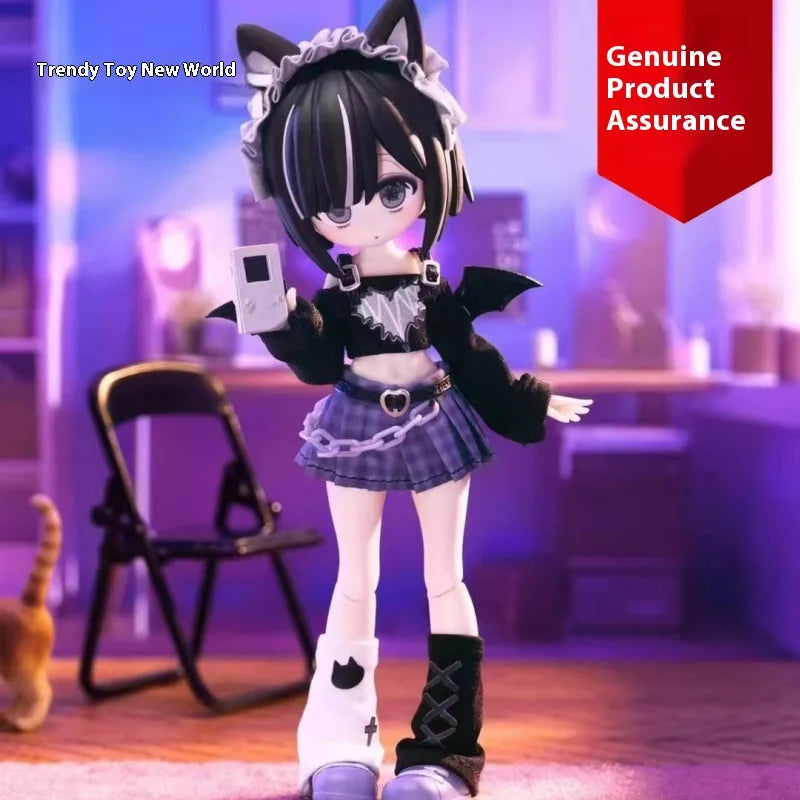 Crazy Pretty BJD Blind Box – Mini Boneca Articulada para Desktop Decor