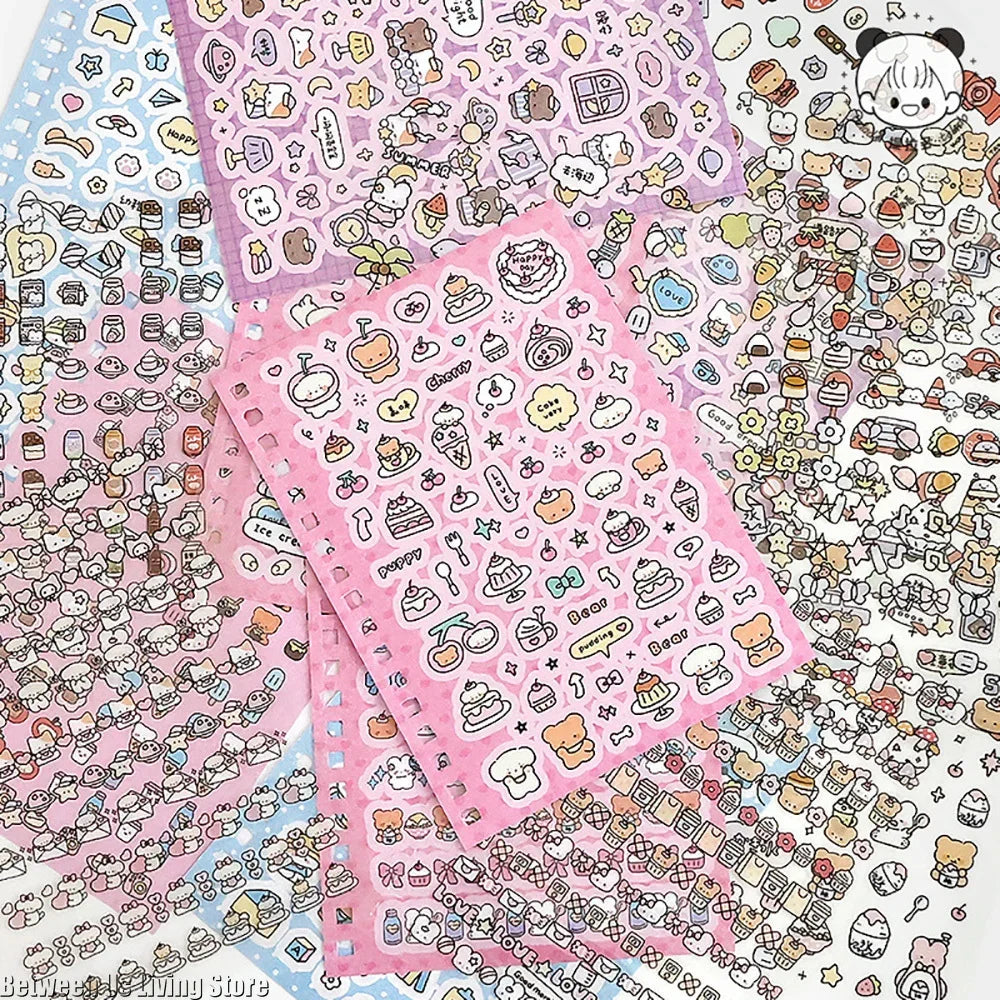 Kpop Washi Sticker Book - Cute DIY Decoration for Journals, Scrapbooking & Stationery