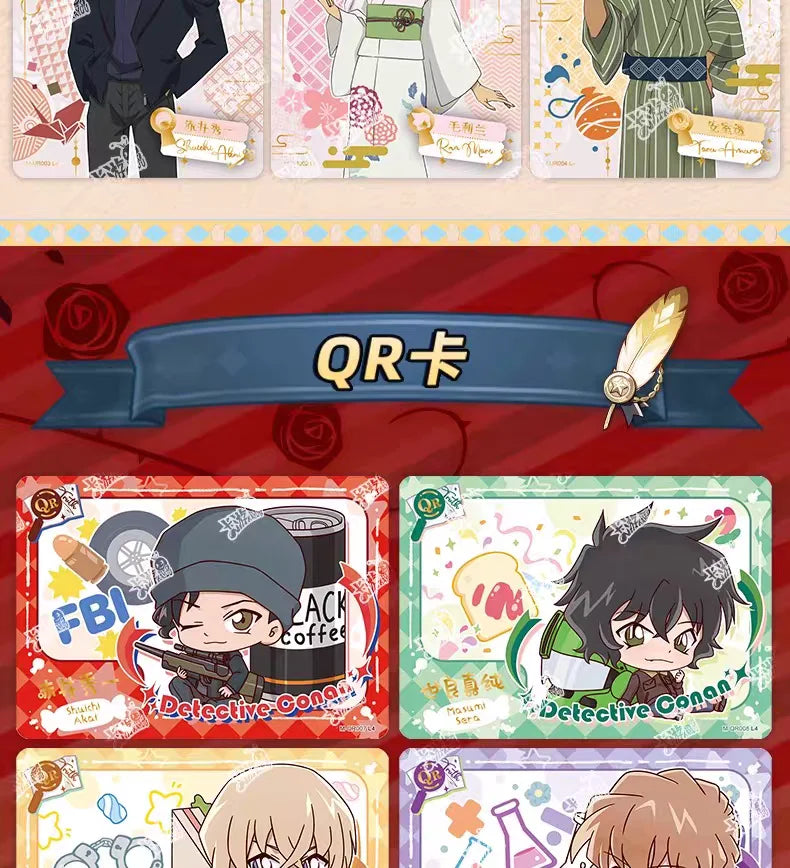 Card Colecionável Detective Conan – Série Exploration Tour  Edição Avançada