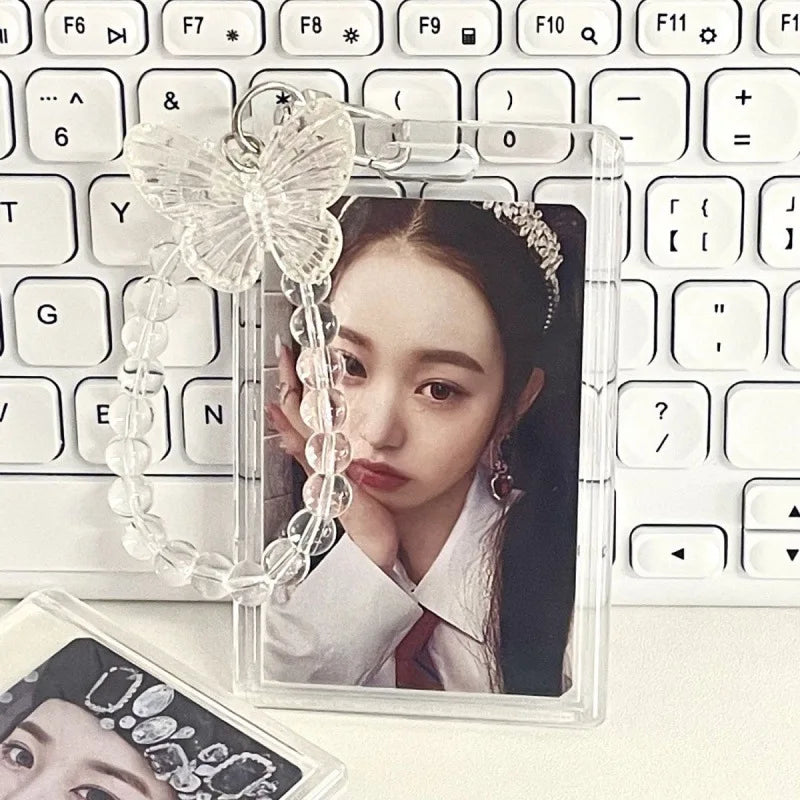 3 Inch K-Pop Idol Photo Protector Credit Id Bank Card Photo Display Holder Transparent Acrylic K-Pop Photocard Holder Sleeves