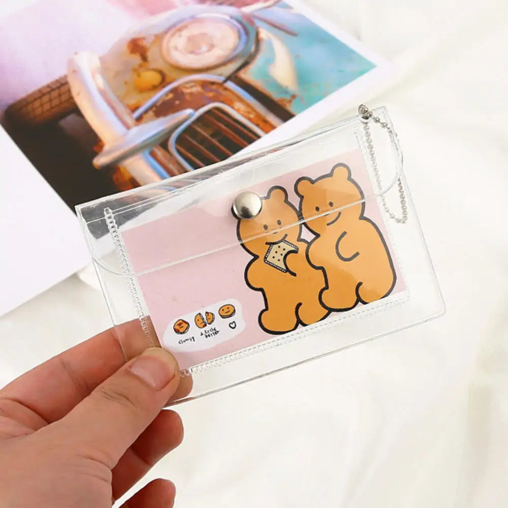 3 Inch K-Pop Idol Photo Protector Credit Id Bank Card Photo Display Holder Transparent Acrylic K-Pop Photocard Holder Sleeves