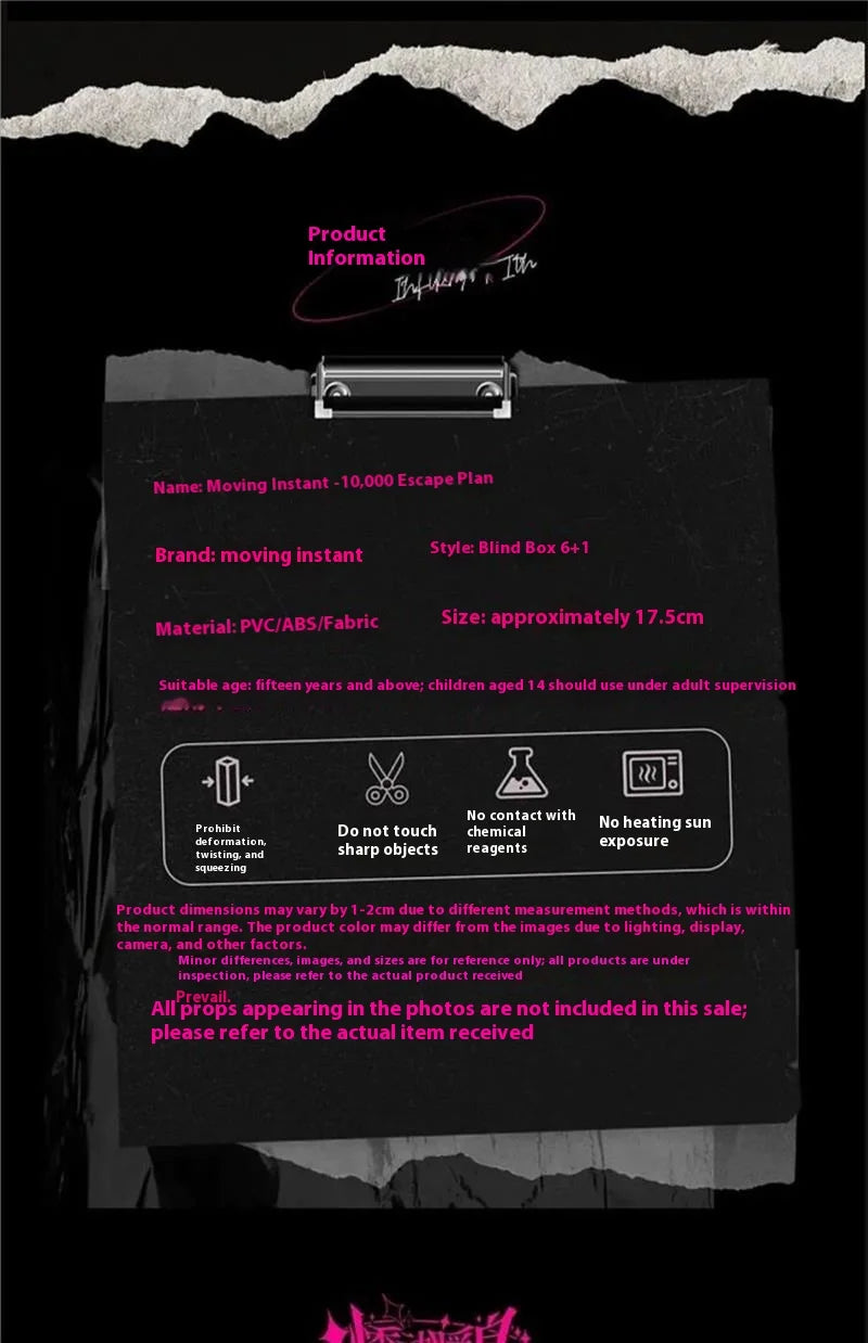 Crazy Pretty BJD Blind Box – Mini Boneca Articulada para Desktop Decor