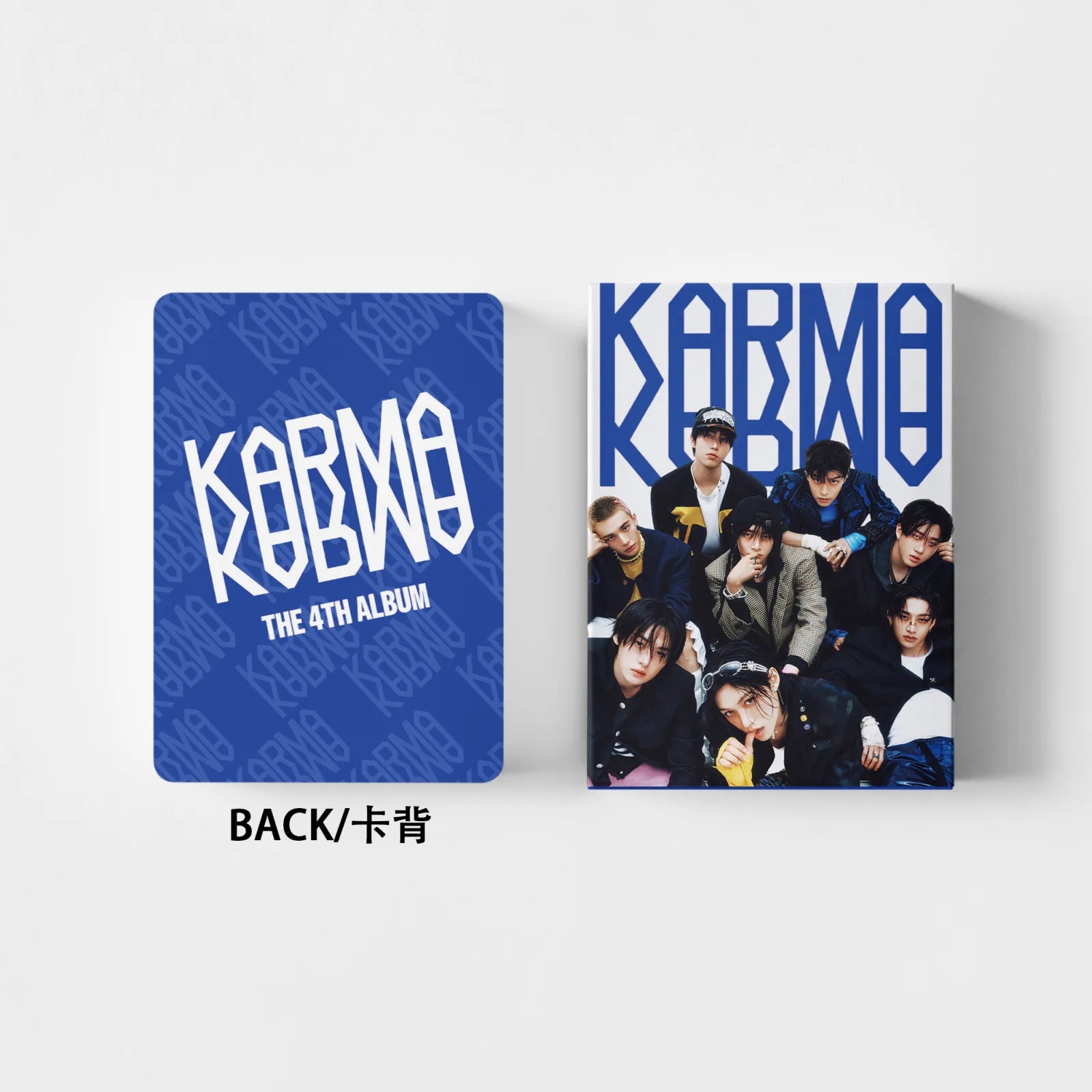 127pcs New Album KARMA HOP Photo Card Photocards Stickers Kpop Merch Lomo Cards Set Fans Collection Cards Gift