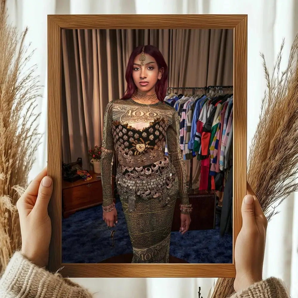 Pop Kpop Groups K_KatseyeS Magazines Poster Decorative Wall Art Stickers Mural Photo Print for Home Living Room Hallway Decor