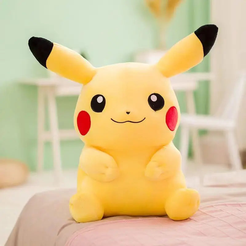 Anime Pokemon Plush Toys Charmander Bulbasaur Squirtle Pikachu Plush  Stuffed Animal Toy Pokemon Doll Kids Gift