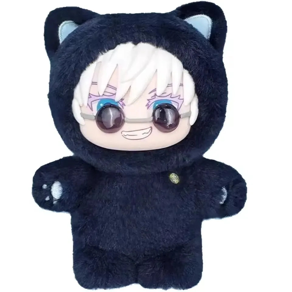 Eaki Jujutsu Kaisen S2 – Gojo Cat Park Party Plush Pendant  Coleção Anime